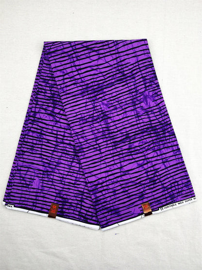 Ankara Fabric African Real Wax Print Fabric 100% Cotton High Quality 6 Yards African Fabric for Party Dress Nigeria