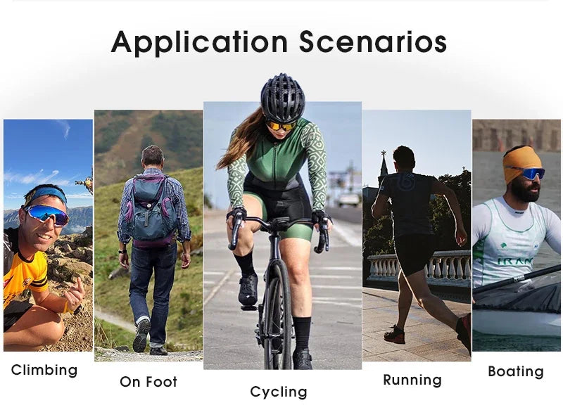 SCVCN Photochromic Sports Sunglasses Cycling Glasses UV400 Women Driving for Men Mountain MTB Bike Bicycle Goggles