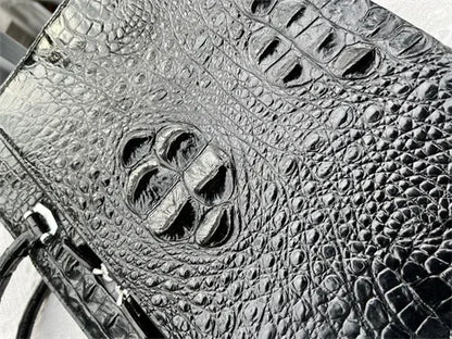 2024 New Luxury Real Crocodile Leather Laptop Bags Alligator Genuine Leather Men's Briefcase Brand Travel Messenger Computer Bag