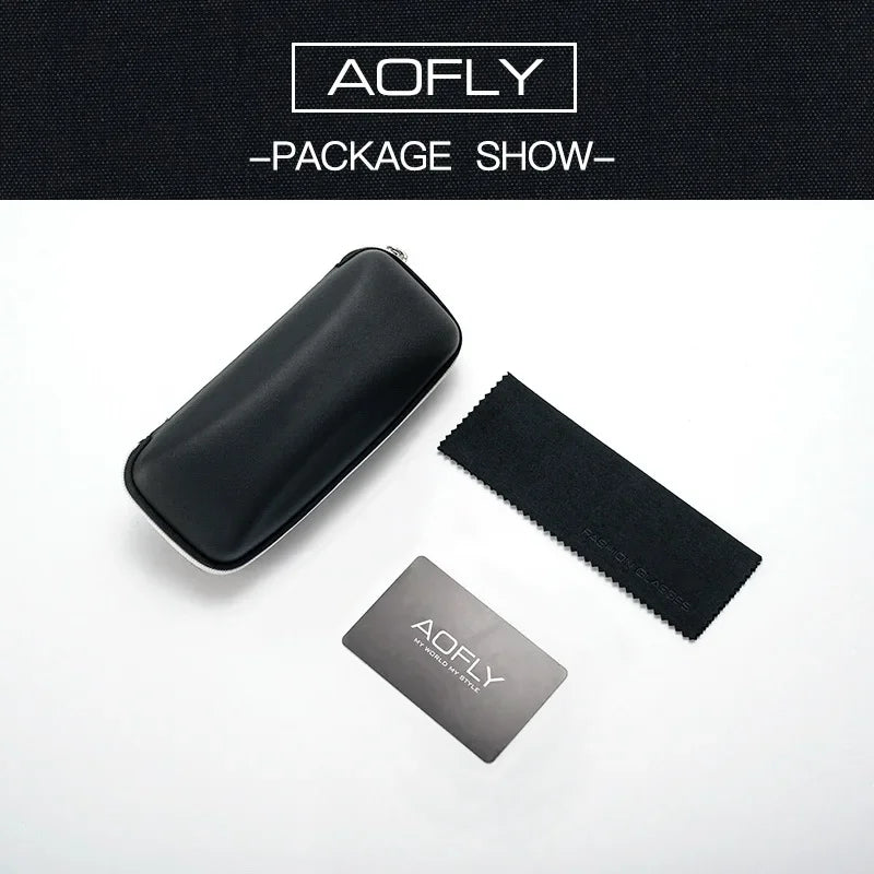 AOFLY Classic Polarized Sunglasses For Men TR90 Lightweight Flexibility Frame Driving Fishing Sun Glasses Women UV Blocking