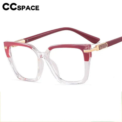 R57522 Women Tr90 Blue Light Blocking Glasses Frame Comfortable Spring Hinge Presbyopia Eyeglasses Customizable Diopters