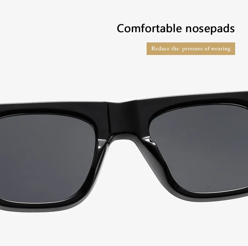 Square Yellow Lens Reading Sunglasses for Men Classic Tinted Prescription Presbyopic Eyewear Outdoor Shade Sun Glasses Readers