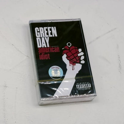 Punk Rock Green Day Billie Joe Music Tape Idiot Album Music Record Cassettes Cosplay Walkman Car Recorder Soundtracks Box Prop