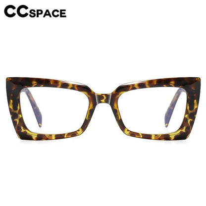 56875 Fashion Rectangle Anti-Blue Spectacle Frame Anti-Fatigue Computer Eyewear Frame for Women Gradient Eyeglasses