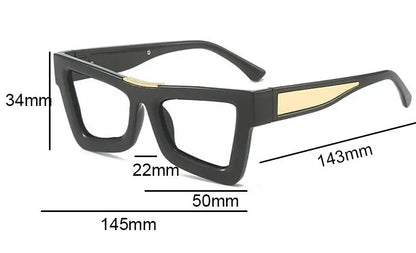 Fashion Personality Colorful Cat Eye Reading Glasses Women Men Luxury Big Frame Anti Blue Light Glasses Presbyopia Eyeglasses