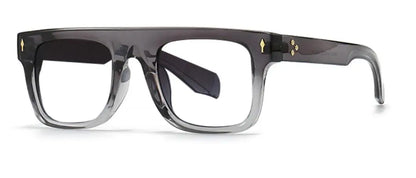 Luxury Square Frame Retro Reading Glasses Men Women Anti Blue Light Rice Nail Glasses Elegant Green Flat Top Computer Eyewear +2