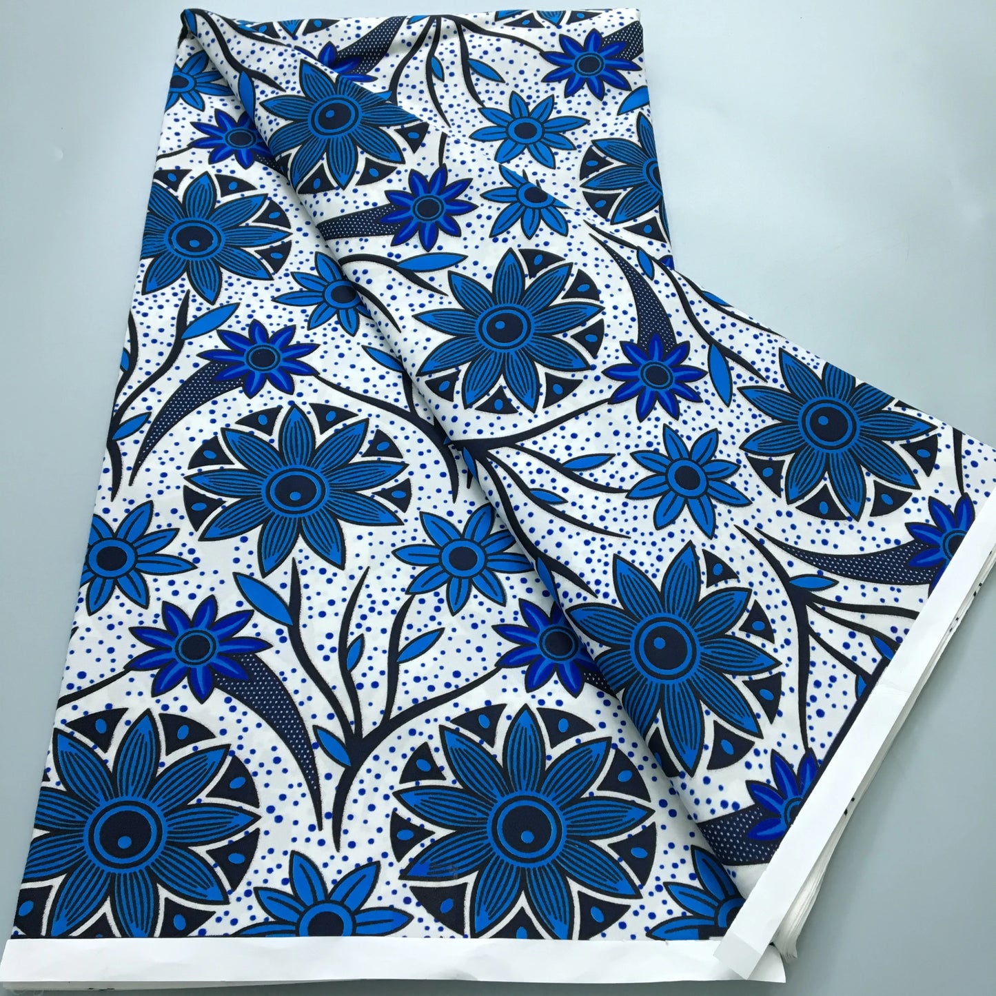 African New Wax Fabric Nigeria Ankara Wax Fabrics Newest Design Block Prints Batik Dutch For Dresses Sewing Cloth Materials