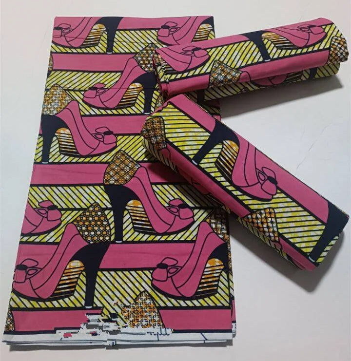 African Wax Fabric High Quality Wax Nigerian Ankara Block Prints New Arrivals Batik Fabric Dutch Pagne 100% Cotton For Sewing