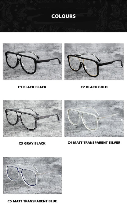 O-Q CLUB Men's Glasses for Reading Glass Eyeglasses Women's Eyepieces Graduated Lenses to Read Eye-glasses -1 Eyeglass Frames