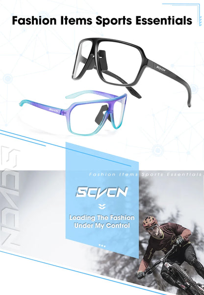 New UV400 Photochromic Cycling Sunglasses for Men MTB Road Bicycle Glasses Outdoor Sports Women Running Eyewear Bike Goggles