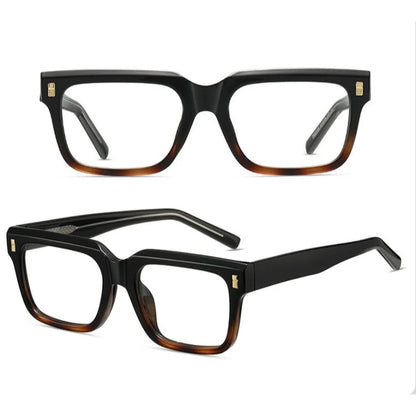 Anti Blue Light Computer Glasses Frame Men Trendy Fashionable Stylish Eyeglasses Classic Spectacles TR90 Eyeglasses for Man