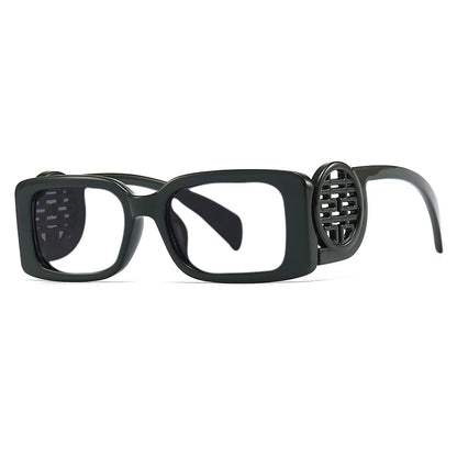 R56489 New Chinese Style Women's Reading Glasses+100+200+300 Personalized Leg Box Presbyopia Glasses Prescription Glasses