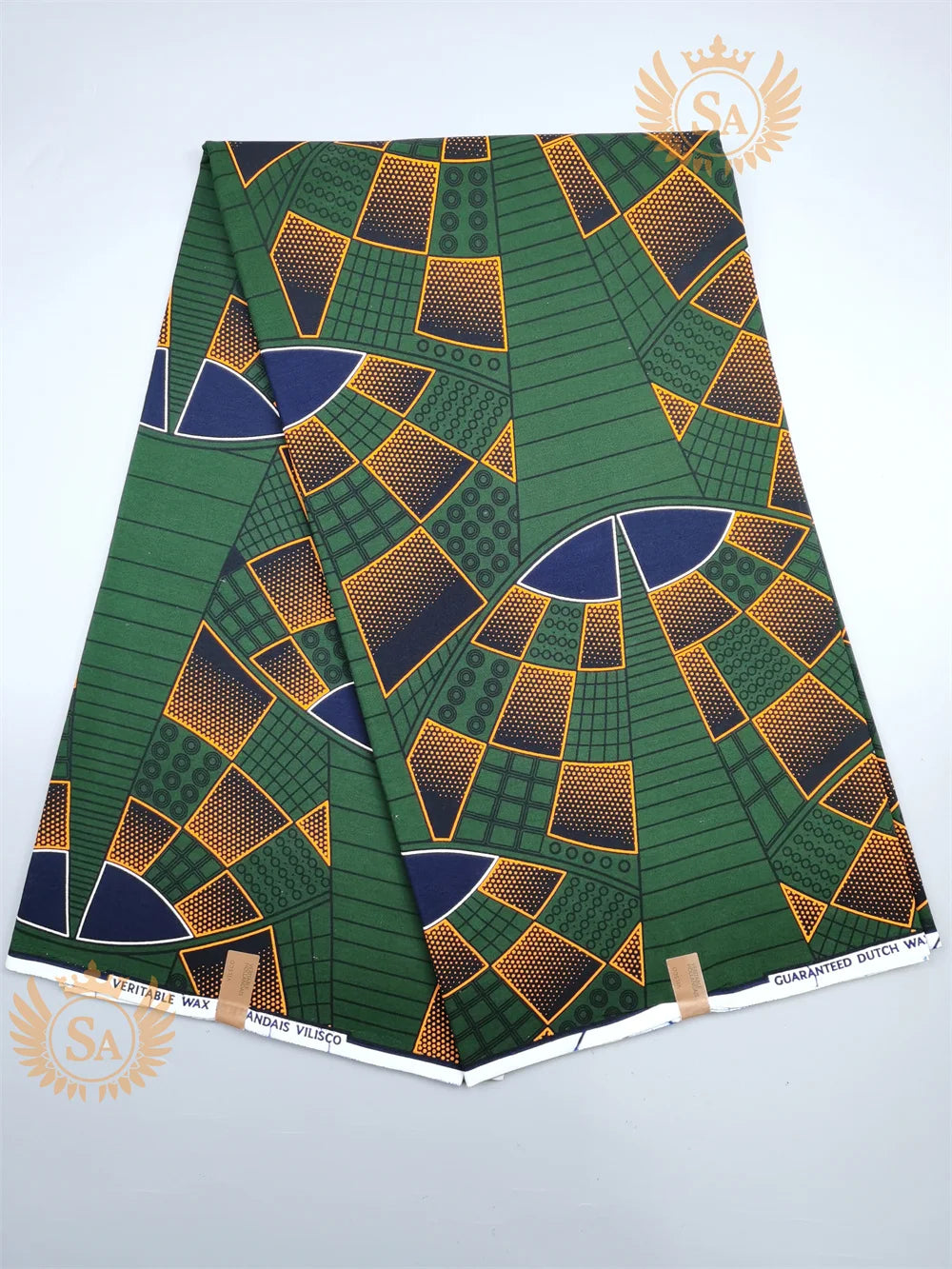 New 100% Cotton Original Real Wax Ankara Fabric 2021 African Print Fabric For Wedding Dress Tissue African Fabric Wax Fabric