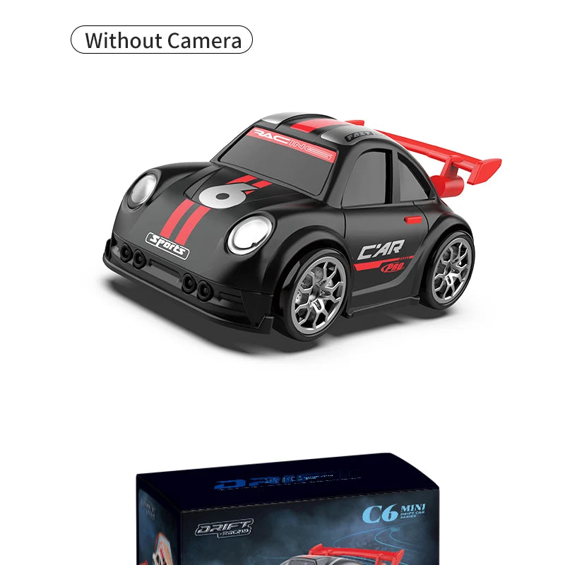 New 2026 Mini RC Car With FPV Camera Wifi With Screen Remote Control Follow Mode 2.4G Drift Car Racing RC Toy Gift For Children