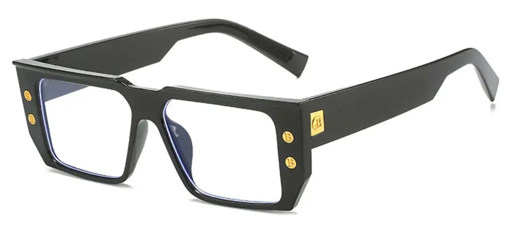 Fashion Ultralight Anti Blue Blocking Glasses Retro Women Grey Square Small Frame Prescription Eyewear Computer Reading Glasses