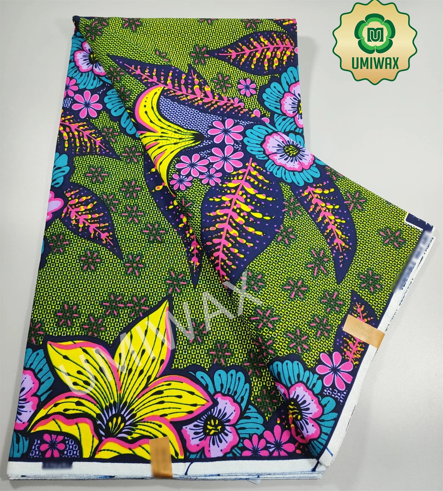 2025 Newest Ankara Real Wax Fabric Guaranteed Veritable African Wax Print Pagne Fabric 100% Cotton 6 Yards Ghana Style Dresses