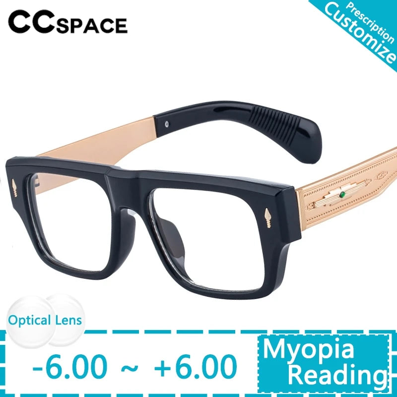 New High-grade Men Reading Glasses Blocking Blue Light Presbyopia Eyewear Eyeglasses Men's Business Prescription Glasses