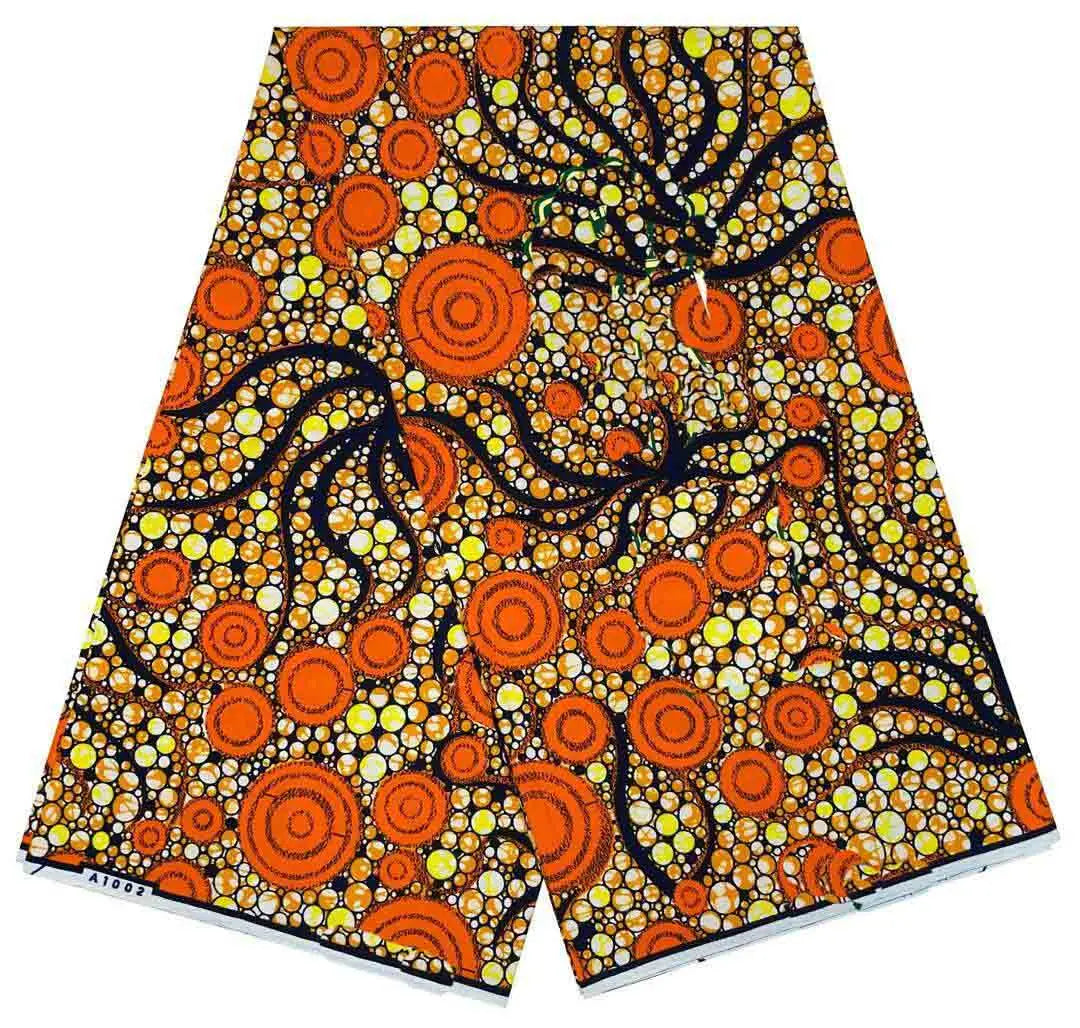 Ankara Fabric African Real Wax Print Cotton 100% New Design 2024 Tissus Wax Africain Patchwork Fabric For Dress 6yard Sales Soft