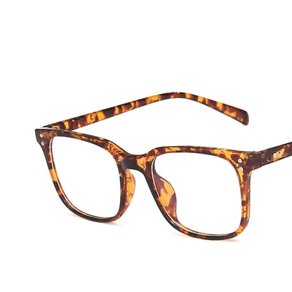 Square Fashion Glasses Women Blue Light Blocking Glasses Men TR90 Anti Blue Light Gaming Optical Computer Eyeglasses Frames