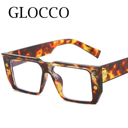 Fashion Ultralight Anti Blue Blocking Glasses Retro Women Grey Square Small Frame Prescription Eyewear Computer Reading Glasses