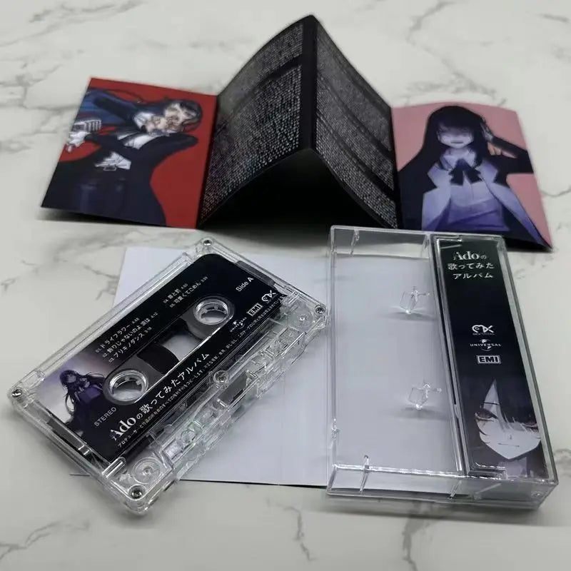 New Ado Music Tape Greatest Hits Album Unravel Music Record Cassettes Cosplay Recorder Car Walkman Soundtracks Box Party Music