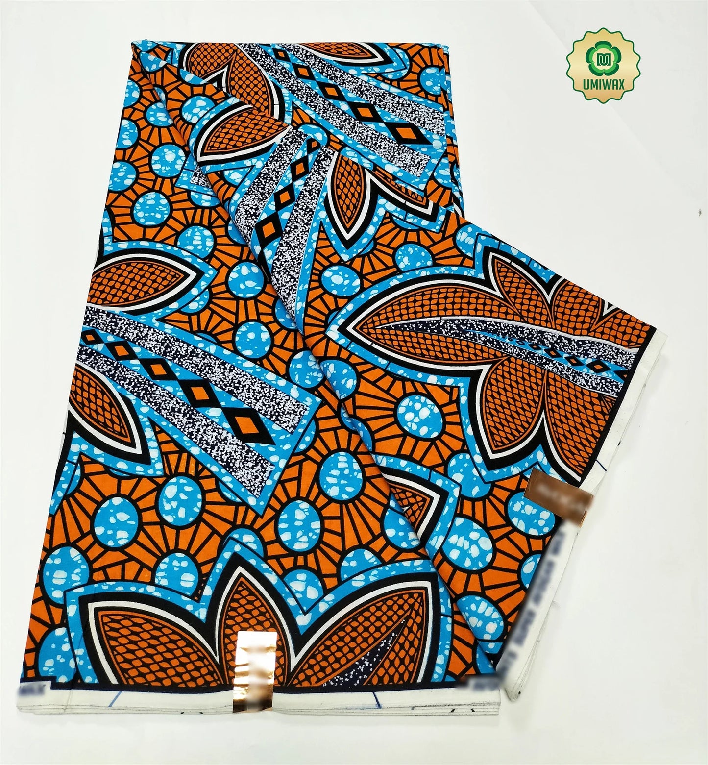 2025 Newest Ankara Real Wax Fabric Guaranteed Veritable African Wax Print Pagne Fabric 100% Cotton 6 Yards Ghana Style Dresses
