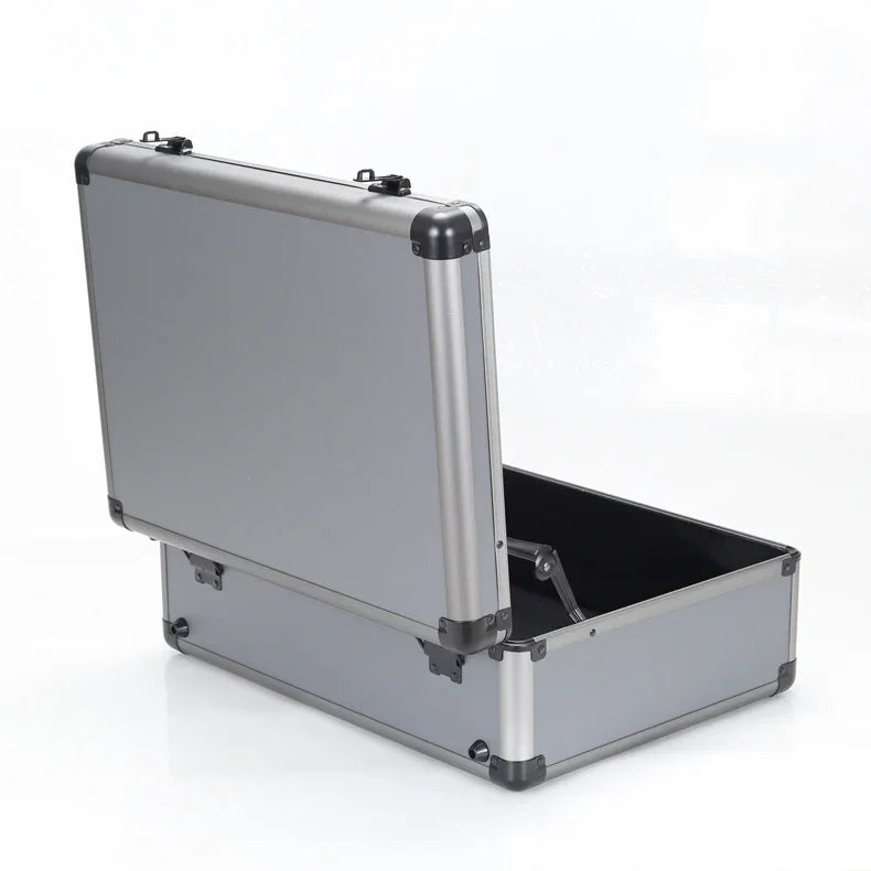 Aluminum alloy toolbox instrument equipment storage box small file safety password box