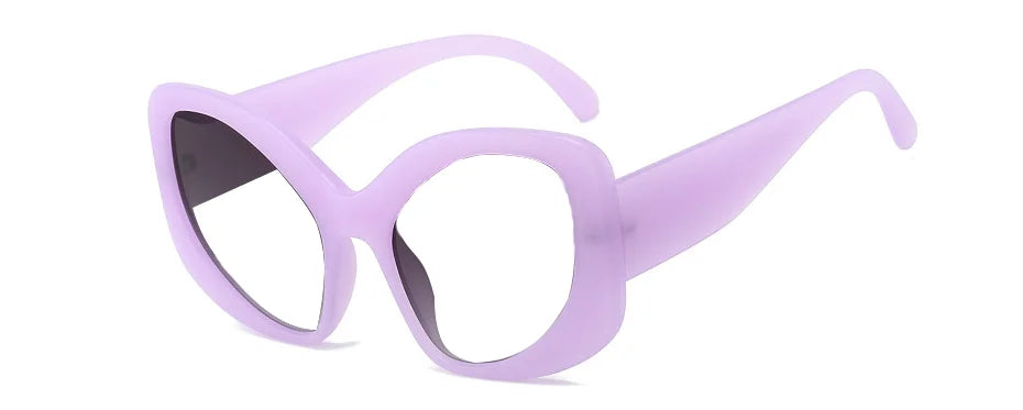 Oversized Reading Glasses Women Luxury Brand Designer Cat Eye Chunky Glasses Anti Blue Light Customised Prescription Glasses