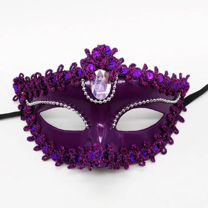 Sexy Masquerade Half Mask Feather Lace Decoration Cosplay Party Princess Ball Mardi Gras Dress Decoration Charming Sexy