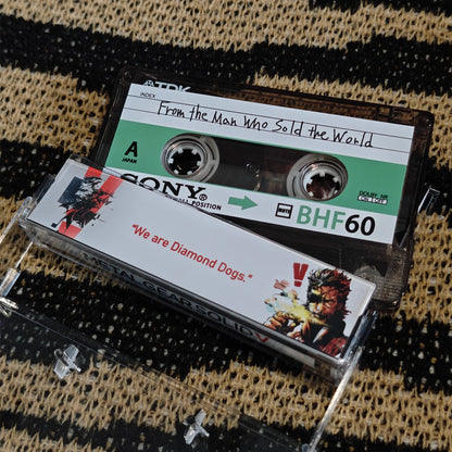 Game Metal Gear Solid V Justin Burnett Music Tape Greatest Hits OST Album Cassettes Cosplay Walkman Car Recorder Soundtracks Box