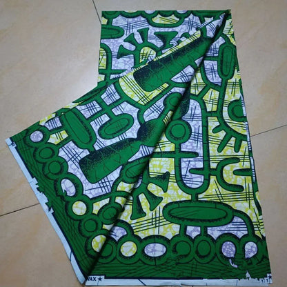 African Wax Fabric High Quality Wax Nigerian Ankara Block Prints New Arrivals Batik Fabric Dutch Pagne 100% Cotton For Sewing