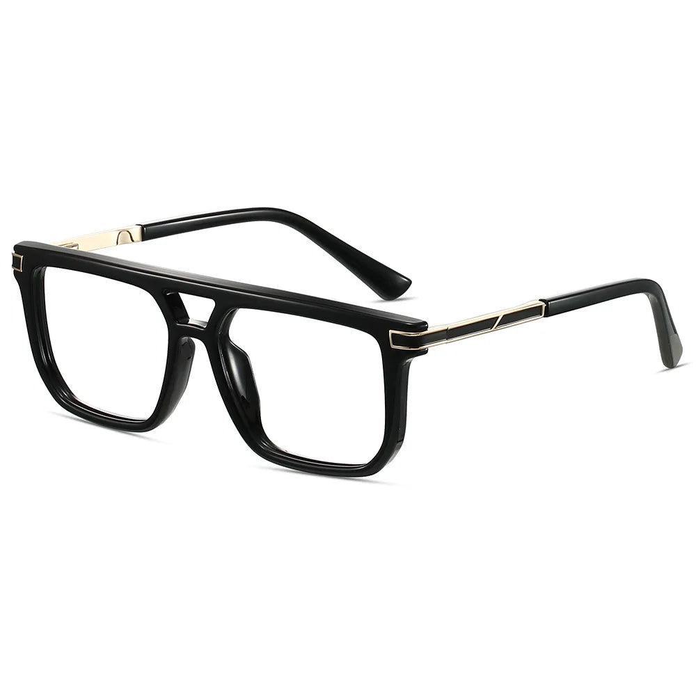VICKI Mature Man's Double-barreled High-end TR Glasses - Customizable Prescription - Anti-blue Light Glasses Multifocal 84003