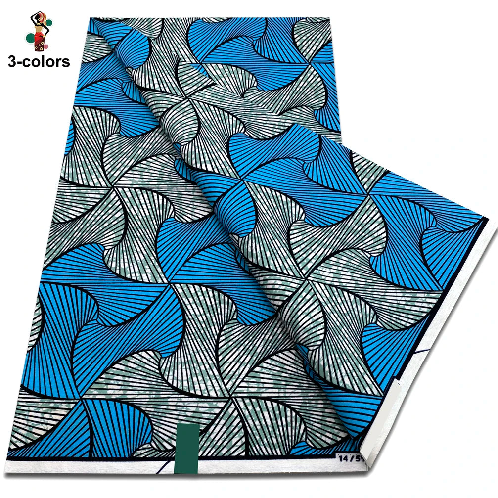 2025 Veritable Wax Guaranteed Real Wax Print Fabric dutch hollandais Pagne African Wax Fabric 6 yards