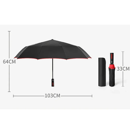 For Peugeot 206 5008 207 208 301 308 407 408 508 2008 3008 4008 GT RCZ GTLine Car Automatic Folding Windproof Sunshade Umbrella