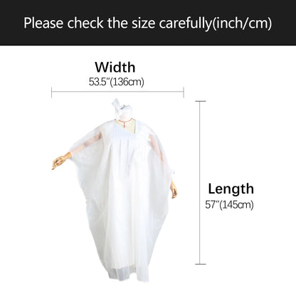 African Attire For Women Black Abaya Embroidery Plus Size Elegant Party Church Dress With Scarf