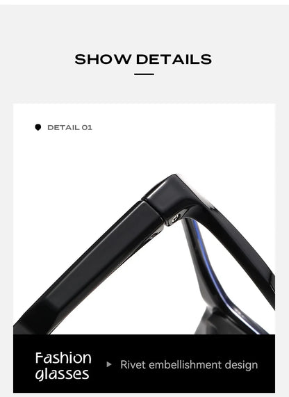 YIMARUILI Ultra-light TR90 Sports Glasses Men and Women Outdoor Cycling Fashion Square Optical Prescription Eyeglasses Frame 300