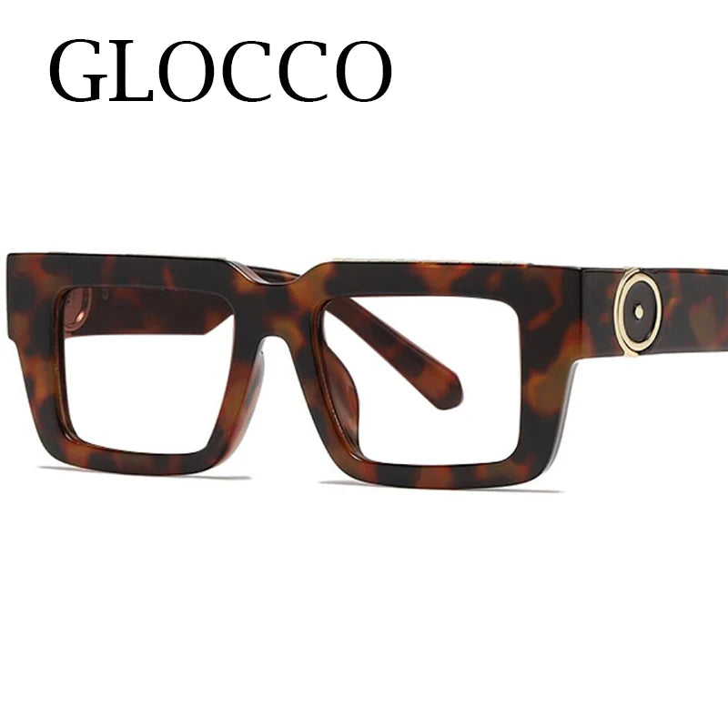 Vintage Red Square Reading Glasses Women Men Luxury Brand Blue Light Blocking Computer Glasses Optical Presbyopia Eyeglasses +3