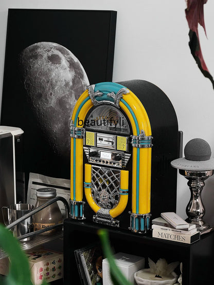 Retro CD player Bluetooth jukebox home mini desktop stereo