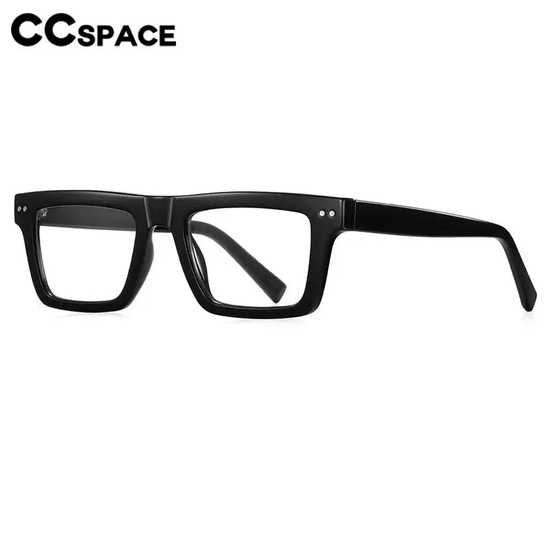 57176 Fashion Optical Spectacle Frames Men Popular Spring Hinge Glasses Frame Women Trend Square Transparent Eyeglass