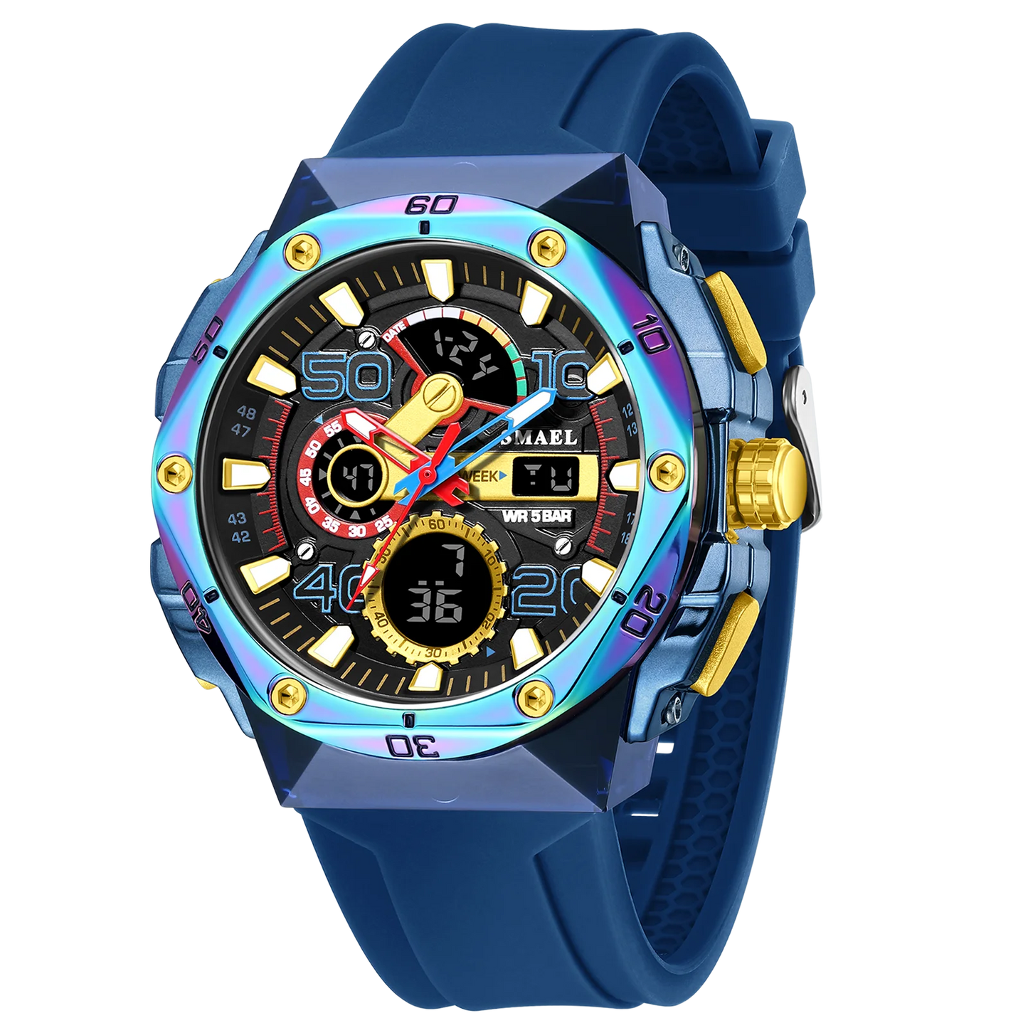 SMAEL Brand 8113 Waterproof Dropshipping Watch Alarm Clock night light Young Fashion business Quartz Sport Wristwatches