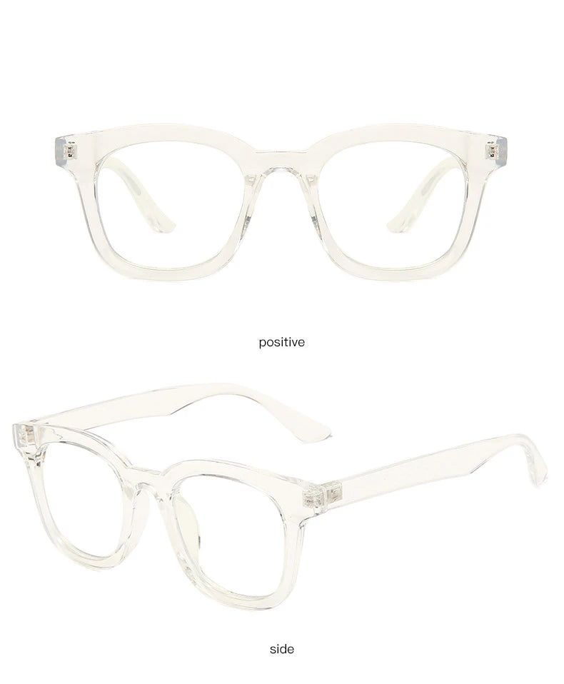 Retro Classic Square Reading Glasses Women Men Small Frame Clear Len Presbyopic Eyeglasses Anti Blue Light Computer Glasses Hot