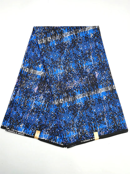 Ankara Fabric African Real Wax Print Fabric 100% Cotton High Quality 6 Yards African Fabric for Party Dress Nigeria