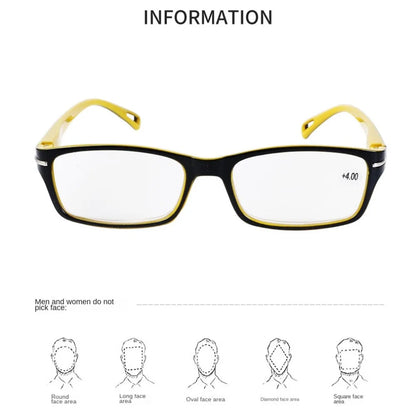 Reading Glasses for Men Women Sports Anti-blue Light Presbyopia Eyeglasses High Definition Computer Magnifying Eyewear +1.0 +4.0