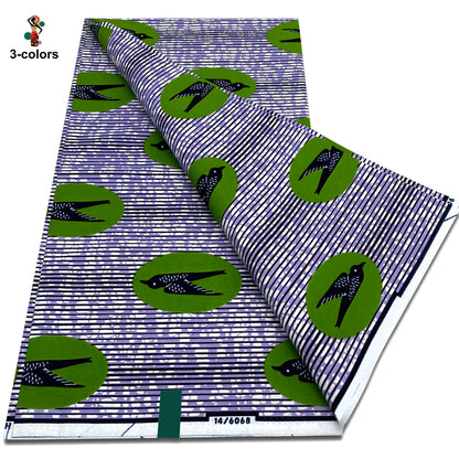 2025 Veritable Wax Guaranteed Real Wax Print Fabric dutch hollandais Pagne African Wax Fabric 6 yards