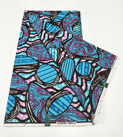 2025 Newest Veritable Original Super-W Guaranteed Dutch Hollandais Pagne Real Wax Print Fabric African Dress 100% Cotton 6 yard