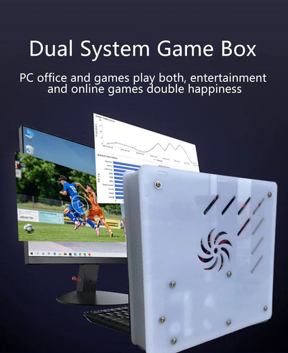2026 I3-3110M X8 Retro Video Game Console 1TB Plug and Play 4K With 70000+Games 60 Emulators For Wii PS2 N64 PSP GameCube XBOX
