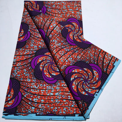 African New Wax Fabric Nigeria Ankara Wax Fabrics Newest Design Block Prints Batik Dutch For Dresses Sewing Cloth Materials