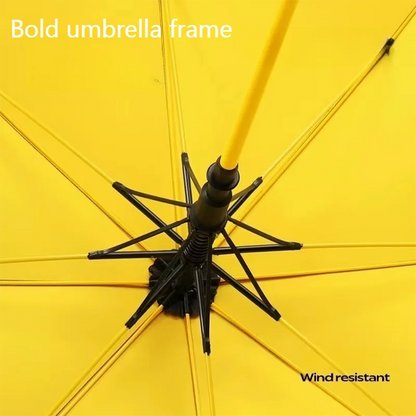 Full Fiber Golf Umbrella Double Layer Extra Large Double MEN'S Business Long Handle Umbrella Car Straight Umbrella