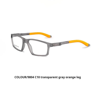 Xbora Sports Anti-blue light Photochromic Myopia Glasses Men Big Size Frame Prescription Glasses Popular Classic Outdoor 9804