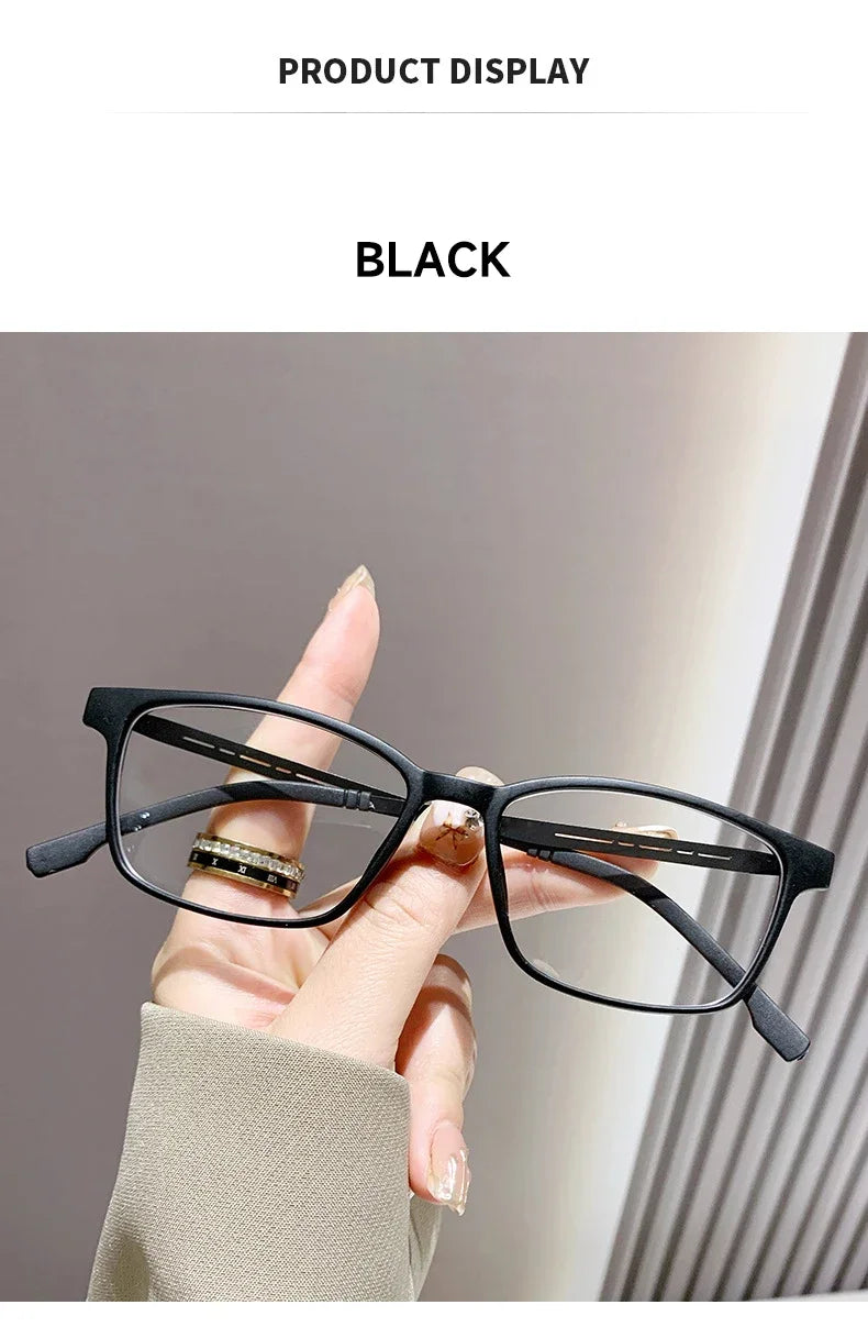 New Anti Blue Light Reading Glasses For Men And Women Blocking Blue Light Optical Lenses Oculos Rectangle Gafas +1.0 +4.0